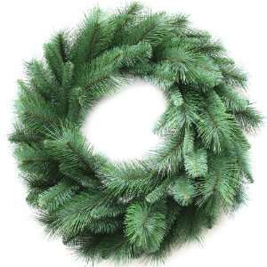  Good Tidings 1837 Wreath Mixed Pine 96 Tips, 30 Inch