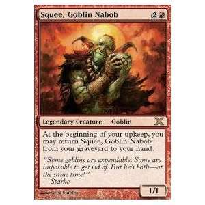  Magic the Gathering   Squee, Goblin Nabob   Tenth Edition 