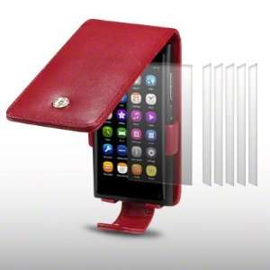   SCREEN PROTECTORS BY CELLAPOD CASES RED Cell Phones & Accessories