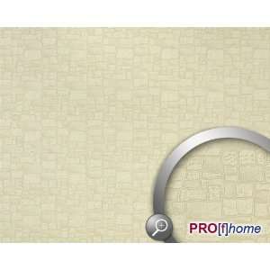   texture heavyweight vinyl non woven wallpaper beige creme  10,65 sqm