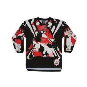  No Fear Red Camo Rogue Youth Jersey (sizeL) Sports 