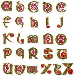   /Babylock PES Embroidery Card CELTIC LETTERS 1