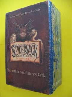 SPIDERWICK CHRONICLES TONY DiTERLIZZA BOX SET BOOKS NEW  