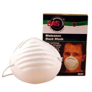  S.A.S. Non Toxic Dust Mask   50 Pack 