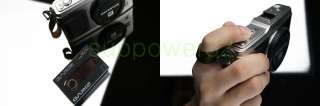 Genuine Leather Camera Finger Strap for Olympus E P1, E P2(XS FS1BW)