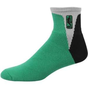    NBA NBA Green Gray Black Spike Crew Socks