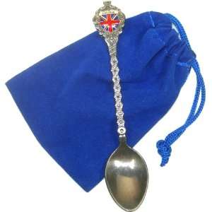   Silverplated Souvenir Spoon in Gift Bag   England 