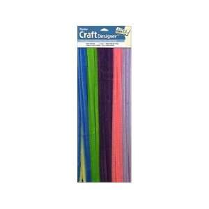  Darice Chenille Stems 6mm 12 Spring Assorted 100pc (Pack 
