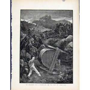   Boer War By Richard Danes Accident Watercart Spion Kop