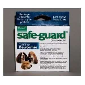  Durvet Intervet Safeguard Dog Wormer Blue 2 Gram   001 
