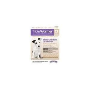  Best Quality Triple Wormer F/Puppy&Sm Dogs / Size 12 Count 