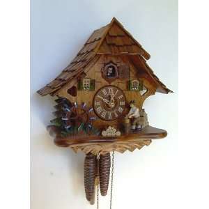  Schneider Chalet Cuckoo Clock, Wood Chopper, Model #314/9 