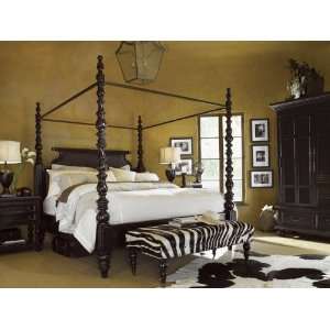 California King Tommy Bahama Home Kingstown Sovereign Poster Bed with 