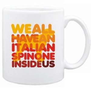   We All Have A Italian Spinone Inside Us   Mug Dog
