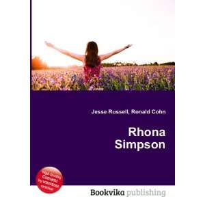  Rhona Simpson Ronald Cohn Jesse Russell Books