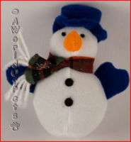 Christmas Snowman   Cat Toy with Catnip and Bell Xmas  