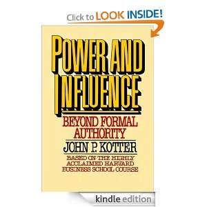Power and Influence John P. Kotter  Kindle Store
