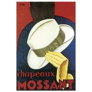  Chapeaux Mossant Giclee Poster Print by Olsky , 38x56 