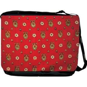  Rikki KnightTM Red Wallpaper Design Messenger Bag   Book 
