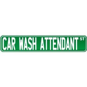  New  Car Wash Attendant Street Sign Signs  Street Sign 