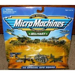  Micro Machines Special Ops Squad #6 Military Collection Toys & Games