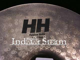 This auction is for a new pair of 13 HH Fusion hi hats in a 