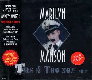 MARILYN MANSON   This Is The New *Hit (+3 VIDEO) CD NEW  