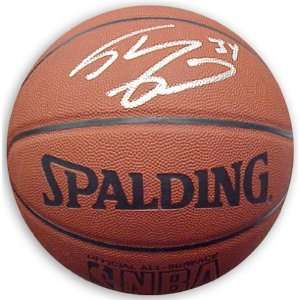   /Hand Signed Spalding All Surface Basketball Sports Collectibles