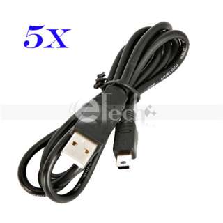 Lot5 USB Charger Data Cable for Sony Playstation 3 Controller Free 