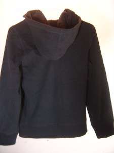 New JONES NEW YORK Hooded Jacket Large Lined in Fleece Hoodie Womens 