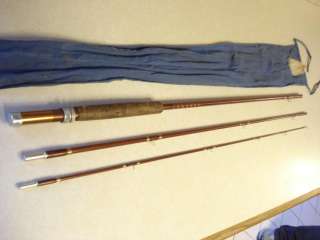 YANKEE CLIPPER CUSTOM 8 FOOT FLY ROD WITH CASE **  