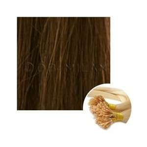   Bella 18 I Link Remy Hair Extension #8 Light Chestnut Brown Beauty