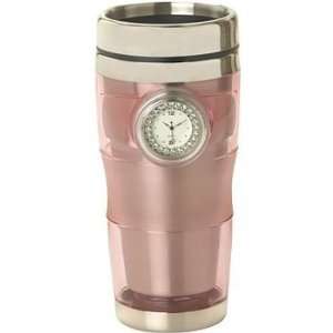  Pink Rhinestone Time Mug