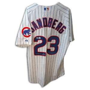  Ryne Sandberg Chicago Cubs Personalized Autographed 