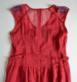 Nanette Lepore Salome Silk Dress 6 S M UK 10 NWT $398 Scarlet Print 
