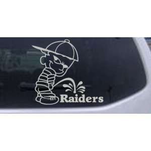   0in    Pee On Raiders Car Window Wall Laptop Decal Sticker Automotive