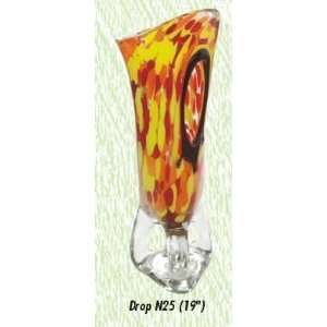  Drop Vase Hand Blown Modern Glass Vase