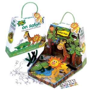  Chimp And Zee On Safari Craft Kit Toys & Games