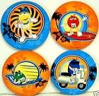 MARS MMS CHARACTER DESIGN COASTER SET/4NEW IN PKG