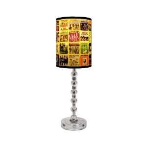  Beatles/Singles Table Lamp With Acrylic Spheres Base