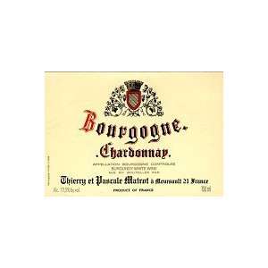  Thierry Et Pascale Matrot Bourgogne Blanc 2010 750ML 