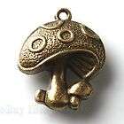 150x 141015 Wholesale Mushroom Alloy Charms Bronze Vintage Pend  