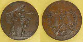 Swiss Shooting Medal1886 Neuchatel at La Chaux deFonds  