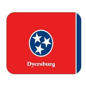  US State Flag   Dyersburg, Tennessee (TN) Mouse Pad 