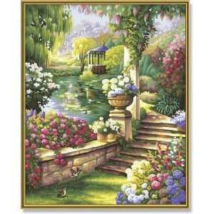 Paradisal Garden Paint By Number Kit Toys & Games