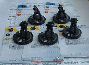 Heroclix DC  Checkmate (Black) RE Team Lot (B&B)  