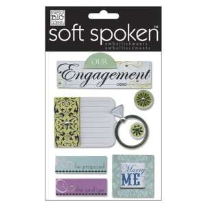 Soft Spoken Themed Embellishments Our Engagement   625675 