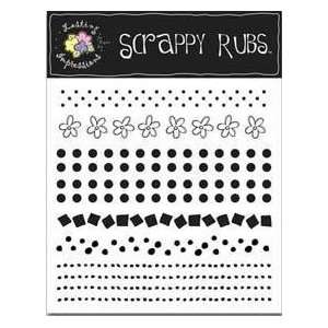  BORDERS BLACK SCRAPPY RUBS (ACCESSORY) Electronics