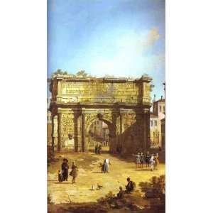   32 x 58 inches   Rome   The Arch of Septimius Severus