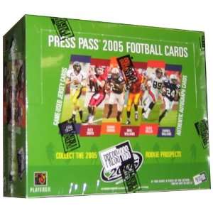  2005 Press Pass Football HOBBY Box   24P4C Toys & Games